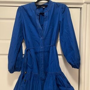 Zara Royal Blue Long Sleeve Dress
